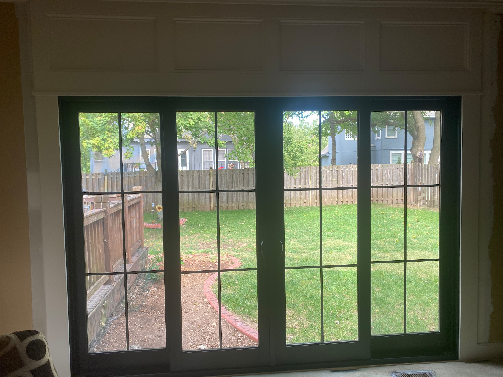 Patio-door detail